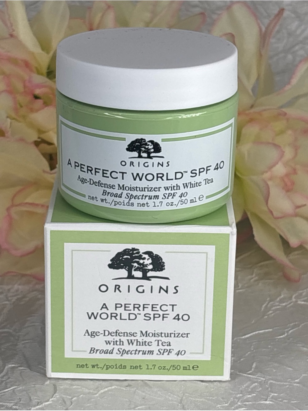 Origins A Perfect World SPF 40 Age-Defense Moisturizer with White Tea 1.7oz/50ml